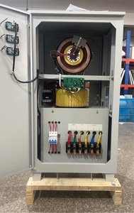 LBW電圧レギュレータ220V 240v 30KW 40KW 50KWサーボモータタイプ<span class=keywords><strong>AVR</strong></span>分割相電圧レギュレータスタビライザー - Product Image 5
