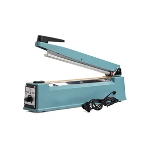 Hongzhan KS300พลาสติกกระเป๋า Hand Impulse Sealer ไนลอนซีลและตัดความร้อนเครื่องซีลถุงพลาสติก