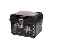 Boîte de rangement arrière multifonction pour moto, coffre supérieur à démontage rapide pour les trajets quotidiens et les voyages, boîte de livraison