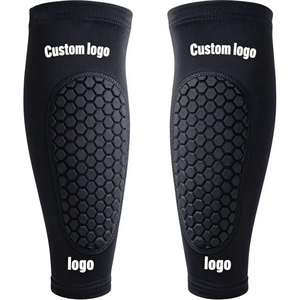 Espinilleras <span class=keywords><strong>de</strong></span> Fútbol Transpirables Personalizadas HKD, Protector <span class=keywords><strong>de</strong></span> Pantorrilla Profesional Antideslizante <span class=keywords><strong>de</strong></span> Poliéster y Algodón, Protección Ajustable - Product Image 2