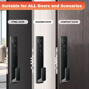 3D Nhận dạng khuôn mặt thông minh khóa cửa tự động sinh trắc học RFID <span class=keywords><strong>IC</strong></span> thẻ Wifi ứng dụng an ninh máy ảnh vân tay ổ khóa kỹ thuật số - Product Image 3