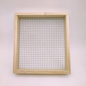 Cribador de compost de madera, reutilizable, herramienta para bonsái, <span class=keywords><strong>con</strong></span> recubrimiento en polvo, tratado químicamente, accesorios para cercas de exterior - Product Image 5