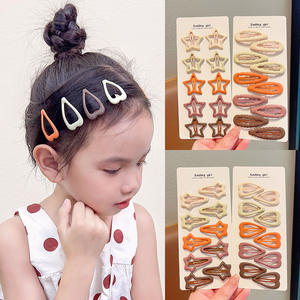 10 pièces/paquet Mini épingles à <span class=keywords><strong>cheveux</strong></span> Barrettes Clips <span class=keywords><strong>Pour</strong></span> <span class=keywords><strong>Cheveux</strong></span> enfants bébé pinces à <span class=keywords><strong>cheveux</strong></span> métal Snap Clips <span class=keywords><strong>pour</strong></span> <span class=keywords><strong>cheveux</strong></span> filles - Product Image 4