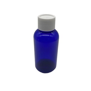 Botella de PET Vacía de 2oz 60ml para Jugo o Bebida Energética, Color Personalizado, con Tapa de Rosca y Serigrafía - Product Image 1