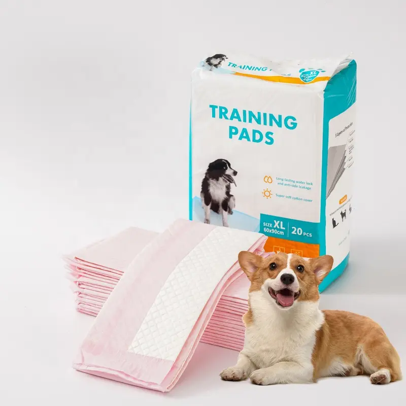 New Arrival Pet Care Products Einweg-auslaufs ichere Hundetraining-Pee-Pads mit mehreren Größen und Farben