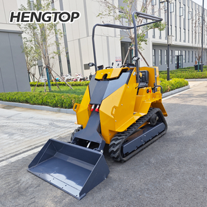 Giá rẻ Orchard Mini Skid chỉ đạo Bộ nạp thủy lực bánh xích bánh xe Skid chỉ đạo Bộ nạp động cơ diesel DIESEL Skid chỉ đạo Bộ nạp xô - Product Image 5