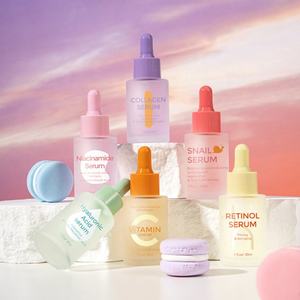 เซรั่มบำรุงผิวหน้าสูตรเฉพาะ OEM พร้อมโลโก้ส่วนตัว ไฮยาลูรอน วิตามินซี เรตินอล คอลลาเจนจากเมือกหอยทาก ไนอะซินาไมด์ - Product Image 1