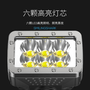 Klattermusen <b>Rechargeable</b> Flashlight 6 <b>Led</b> High Brightness Dimmable Camping <b>Light</b> With Battery Level Display - Product Image 4