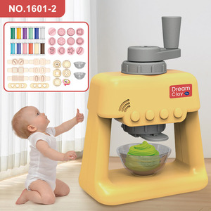 Pâte à <span class=keywords><strong>modeler</strong></span> en argile pour enfants unisexe maison de jeu et sorbetière multi-moules pour le bricolage machine à argile de couleur simule des jouets de cuisine - Product Image 4