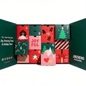 Scatola Regalo di Lusso Pieghevole in Cartone Fatta a Mano su Misura con <span class=keywords><strong>Calendario</strong></span> Conto alla Rovescia per <span class=keywords><strong>San</strong></span> <span class=keywords><strong>Valentino</strong></span> - Confezione Vuota all'Ingrosso - Product Image 5