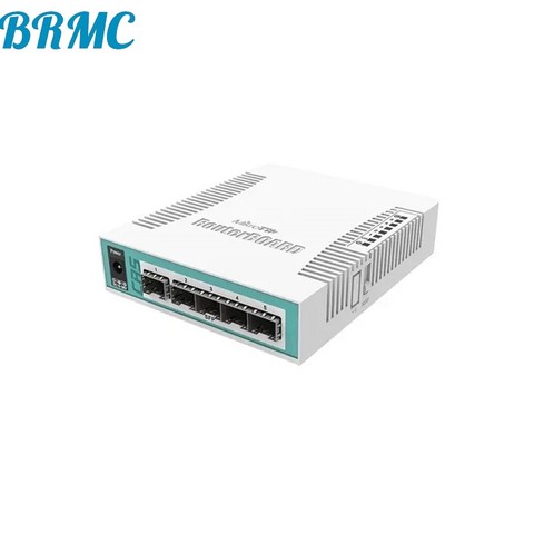 Smart Switch Cloud Router Switch CRS106-1C-5S with 1 Gigabit Ethernet / SFP combo port and five 1.25Gbps SFP cages  CRS106-1C-5S