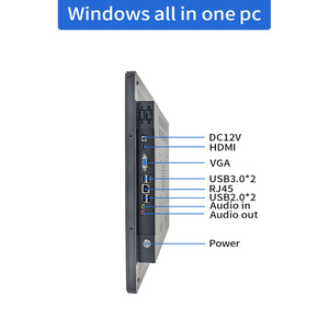 PC Industrial de Marco Abierto de 7 a 32 Pulgadas, Pantalla Táctil Capacitiva Integrada, Kiosco Todo en Uno, Máquina Expendedora de Autoservicio, IP65, 10 Puntos Táctiles - Product Image 4