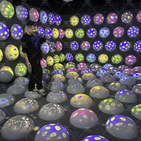 Équipement de divertissement pour enfants, balle rebondissante, jeu de projection interactif