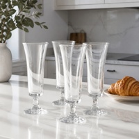Verre à jus 370 ml, transparence cristalline, silhouette élégante, durabilité équilibrée, emballage personnalisé OEM ODM