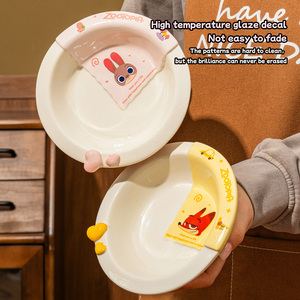 <span class=keywords><strong>Vajilla</strong></span> de Cerámica con Diseño de Zootopia de <span class=keywords><strong>Disney</strong></span>, Plato para Cena y Tazón Divertido para Uso en el Hogar, Fiestas, Niños y Regalos - Product Image 4
