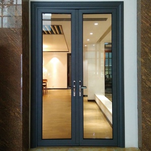 Portes d'entrée aux meilleurs <span class=keywords><strong>prix</strong></span> – Designs de portes en verre trempé, extérieures, en <span class=keywords><strong>aluminium</strong></span>, battantes, avec design graphique, classiques, doubles, commerciales - Product Image 6
