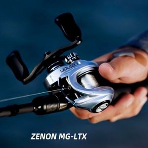 Carrete de Pesca Zenon Mg-Ltx, Relación de Engranajes 7.5, Mano Izquierda, Aleación de Aluminio - Product Image 1