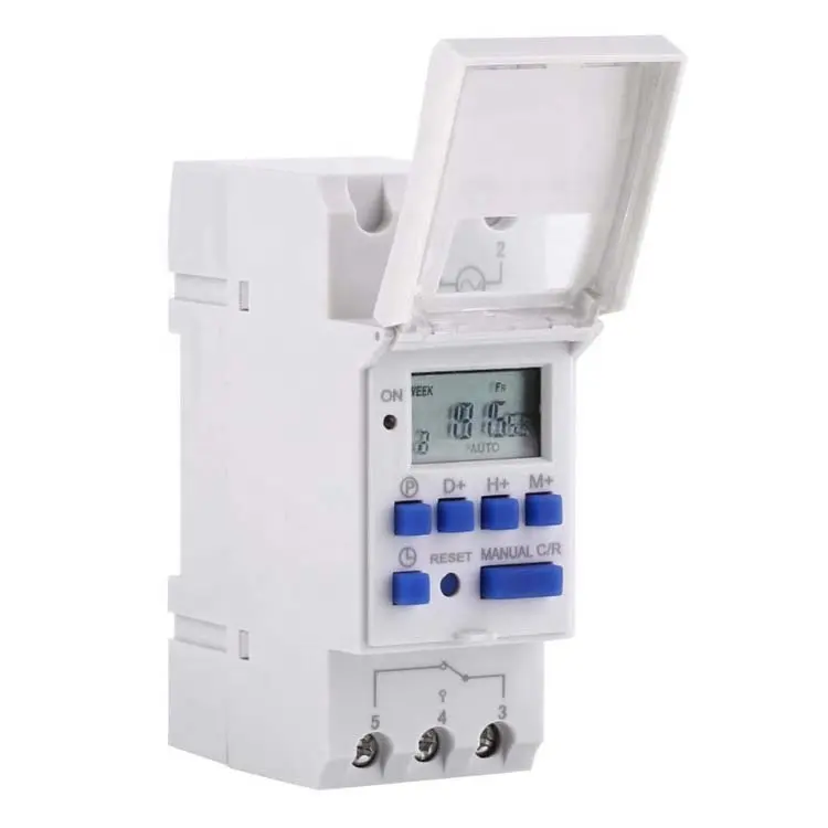 THC-15A 220v automatic programmable digital electric light timer power switch auto timer