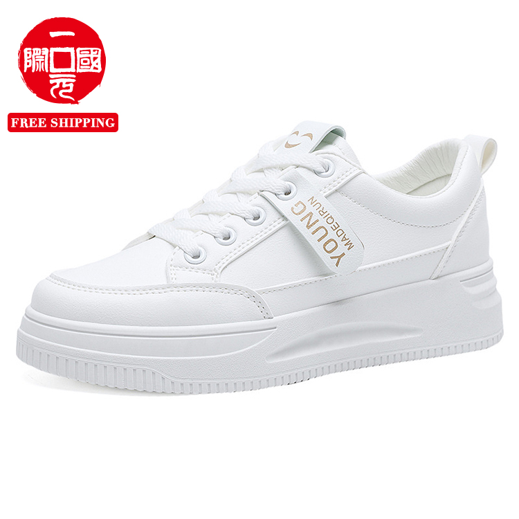 Женская повседневная обувь, Новинка весна-лето 2021, дышащие сетчатые белые туфли, Корейская версия универсальных туфель