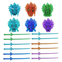 Ensembles de briques d'anime coréen DIY, Beru Cha Hae-In Sung Jin-Woo Igris Mage Tusk Bellion, mini blocs de construction en plastique pour enfants, jouets