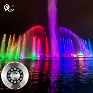 อุปกรณ์น้ำพุดนตรีแบบกำหนดเอง Water Crown น้ำพุเต้นระบำกลางแจ้ง พร้อมไฟ RGB สำหรับโครงการสวน - Product Image 3