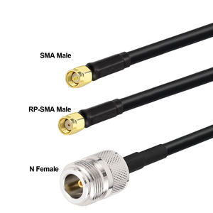 Adaptador de antena N hembra a SMA macho Cable coaxial de baja pérdida de cobre puro <span class=keywords><strong>RG58</strong></span> Cable coaxial de puente RF - Product Image 3