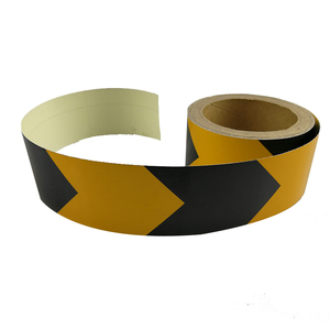 Cinta DE SEGURIDAD <span class=keywords><strong>reflectante</strong></span> de grado comercial, pegatina de advertencia de peligro autoadhesiva para mascotas de alta resistencia para camiones, vehículos, almacenes - Product Image 6