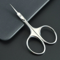 Ensemble professionnel de coupe-ongles de petite manucure en acier inoxydable pointe pré-pliée anti-pincement pour outil de beauté des doigts