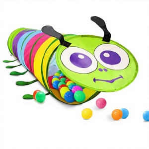 Túnel de Juego para Niños al por Mayor, Túnel Plegable Colorido para Bebés, Juguetes Plegables para que los Niños se Gateen - Product Image 1