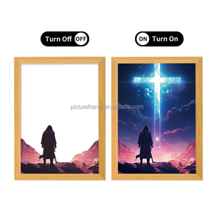 6x8 bóng hộp LED năng lượng hiệu quả chiếu sáng nghệ thuật ánh sáng lên khung ảnh trang trí nội thất cho phòng ngủ và phòng khách - Product Image 4