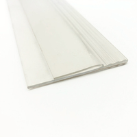 Bande de prix transparente en PVC à clipser, monobloc, pour étagères de présentation, profilé extrudé pour gondoles de vente au détail