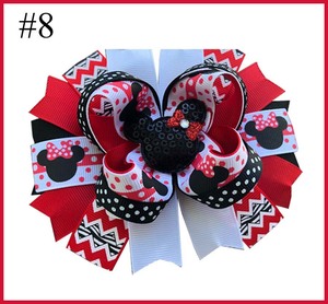 Minnie pinces à cheveux souris cheveux accessoires pour filles cheveux arcs dessin animé enfants chapeaux Barrettes - Product Image 3