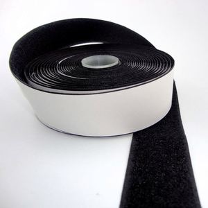 Bandes adhésives Velcro personnalisées en tissu, double face, à crochets et boucles, adhésif puissant, attaches Velcro, bande Velcro en nylon - Product Image 1