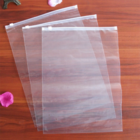 Sac en plastique CPE biodégradable à fermeture éclair, auto-scellant, mat, couleur et logo personnalisés, imprimé en gravure, sac d'emballage pour vêtements pour garçons et filles
