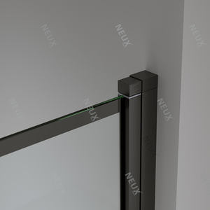 Haute qualité 6mm facile à nettoyer charnière en verre douche écran de bain panneau unique du fabricant chinois pour l'utilisation de la salle de bain - Product Image 5