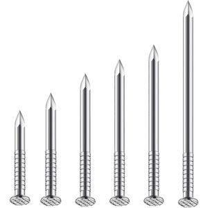 Wensilon Stainless Steel 304 <b>Nails</b> Kit 430pcs <b>Wall</b> Hanging Dowels Long <b>Nails</b> Assorted Sizes - Product Image 5