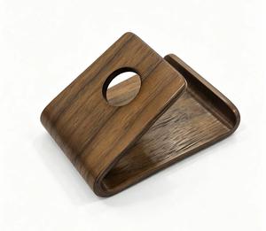 Componentes de Madera Curvada CNC Personalizados Directo de Fábrica, Diseño Curvo, Piezas de Muebles de Madera Sólida, Fresado de 5 Ejes, OEM, ODM - Product Image 1
