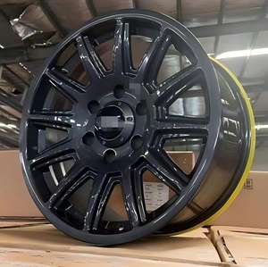 Jantes en alliage Sainbo DX056 16x7.5 17x7.5 17x8 6x139.7 Noir Mat Flow Formed pour SUV, Pick-up et tout-terrain - Product Image 3