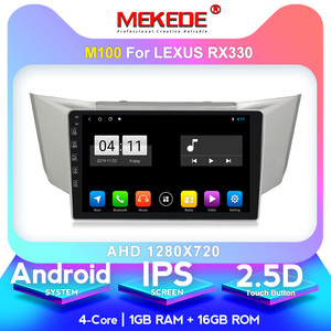 MEKEDE Android 10.0レクサスRX300RX330 RX350 RX400H 1 16/4 64G GPSBTビデオオーディオ用4コアIPSDSPカーマルチメディアDVDプレーヤー