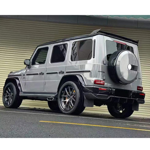 Ventes d'usine 2019-2025 G-Class Station Wagon G63 Becquet arrière W464 Diffuseur avant en carbone Style supérieur W464 Diffuseur arrière Pare-chocs avant - Product Image 2