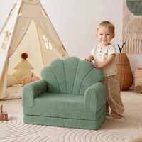 Canapé-lit pour enfants moderne à trois couches pliable, fauteuil de dessin animé, tabouret, fauteuil inclinable, canapé en éponge, fauteuil de sieste, siège individuel pour salon