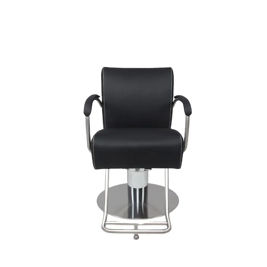 Мебель для салонов, оборудование для индивидуального парикмахерского кресла из нержавеющей стали, стильные стулья в античном стиле, салонные кресла