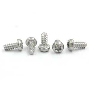 mild steel stainless screw m2 torx small circuit metal screw Self Tapping Torx security Pan Head screw