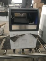 Machine à Glaçons en Cubes Grande Capacité 1T/jour avec Système d'Emballage Automatique Usage Industriel