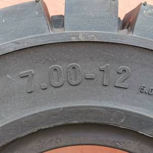 7.00 - <strong>12</strong> <strong>Forklift</strong> Solid <strong>Tire</strong> <strong>700</strong> - <strong>12</strong> Industrial Inflated <strong>Tire</strong> - Product Image 5