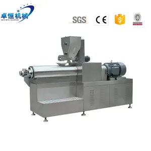 Crispy Corn chip puffed bugle chips snack production line/fried puffs snack making machine