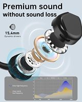 Headset Olahraga Miniso X60 Konduksi Tulang Nirkabel 5.4 Daya Tahan Super Panjang Peredam Kebisingan ENC Earphone Olahraga HD
