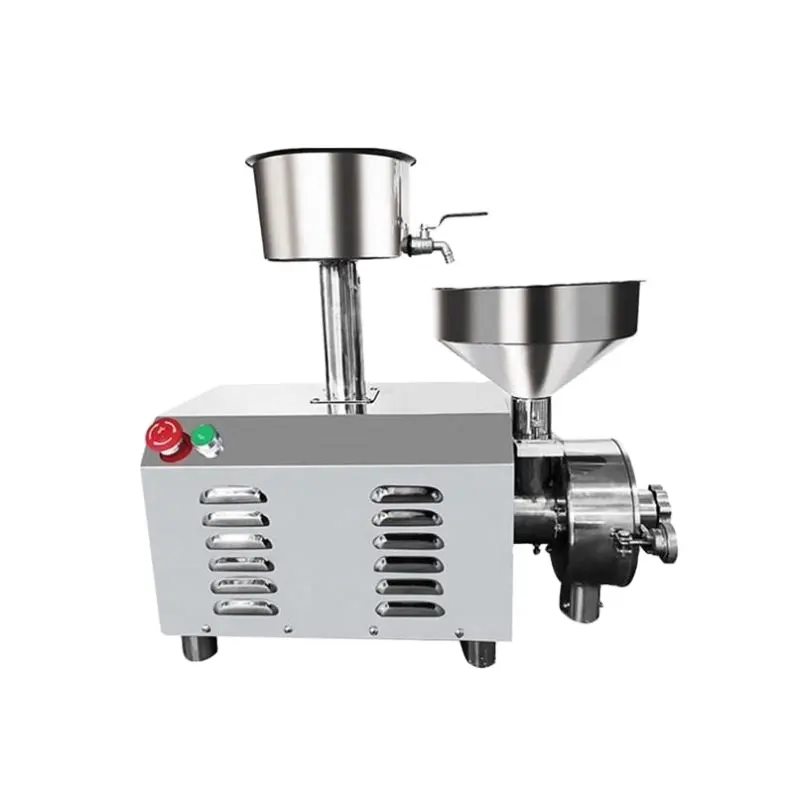 Multifunction dry and wet grinding grain spice grinder mill for flour and sesame butter tahini sauce grinder Grinding Mill