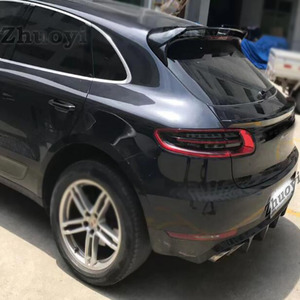 Alerón Trasero con Aspecto de Carbono <span class=keywords><strong>2023</strong></span> para Porsche Cayenne 9Y0 2015-, Divisor de Parachoques Delantero de Fibra de Carbono, Accesorios de Tuning - Product Image 5