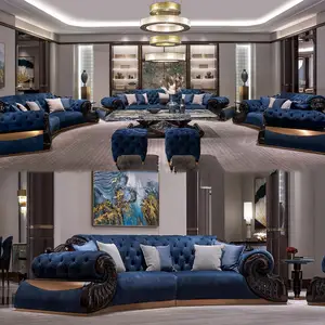 QS003 sofa mewah Italia kulit asli ruang tamu furnitur batu mulia Zebrawood mewah mewah mewah mewah mewah mewah Villa sofa